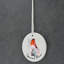 The Seasonal Aisle Special Mum Festive Robin Circle Shaped Ceramic Ornament