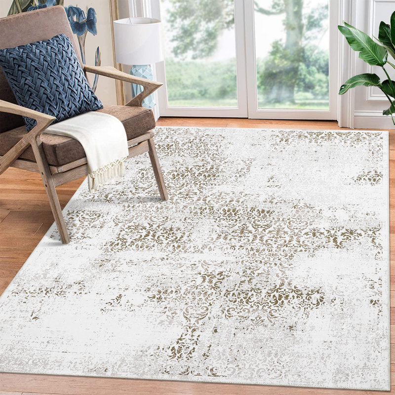 Tapis Karcey avec envers antidérapant, Rectangle 8 pi x 10 pi