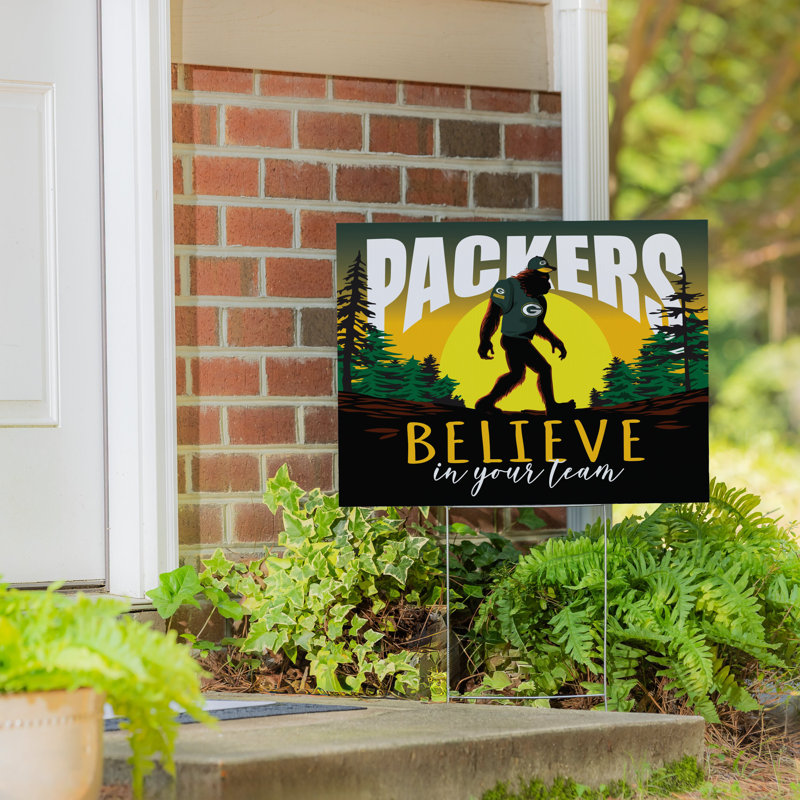 Enseigne de jardin Green Bay Packers, Bigfoot