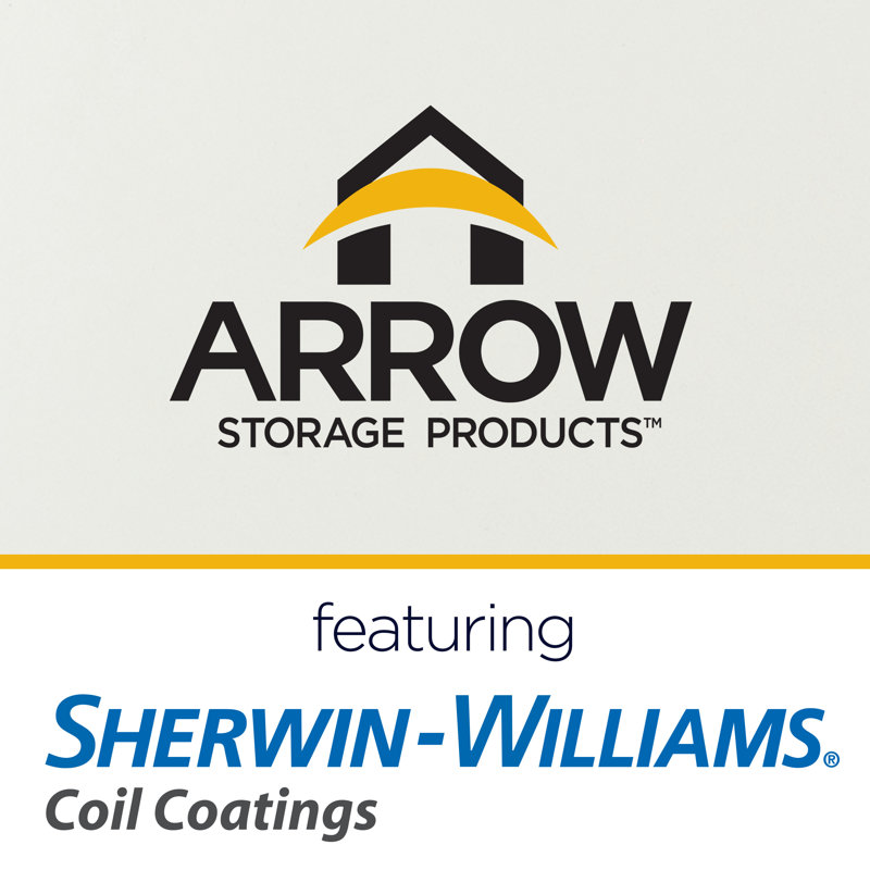 Eggshell Galvanized Steel Carport Side Wall Enclosure