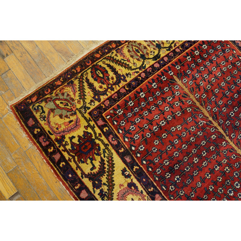 Hand Knotted Wool Geometric Area Rug