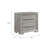 Modern Gray Finish Nightstand