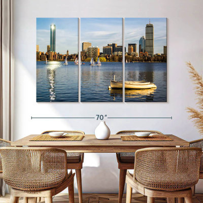 Busy Boston Harbor