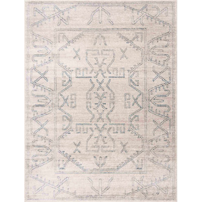 Divyar Southwestern Cream/Beige Area Rug