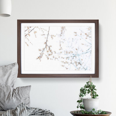 Branches Of A Blossom Tree Painting - Single Picture Frame Print on MDF
