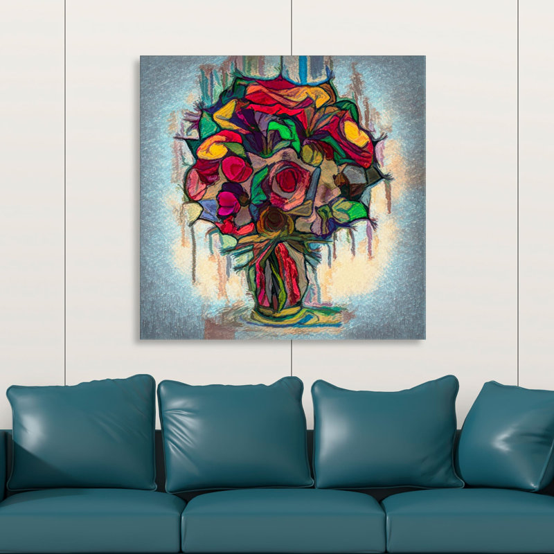 Impression sur toile tendue, H 20 po x l 20 po x P 1,5 po
