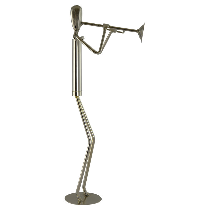 Figurine musicale en métal