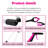 32" Grabber Reacher Tool, Foldable Grabber Reaching Tool, Lightweight Trash Picker Upper Tool for Elderly with Anti-Slip Rotating Rubber Gripper, Purple-763391162
