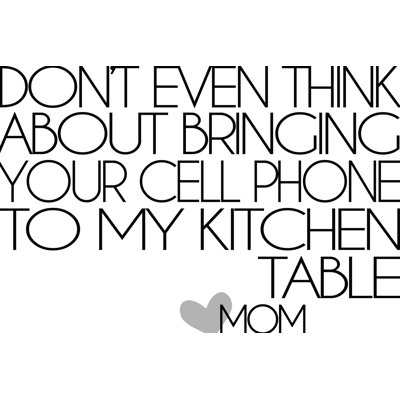 Don't Even Bring That Phone Grey - Wrapped Canvas Print
