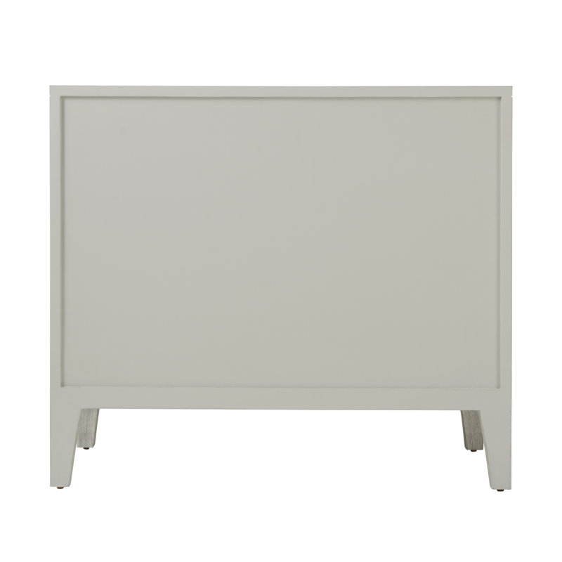 Breeze 32'' W Solid Wood Nightstand