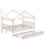 Lit gigogne en bois de pin massif-121087701