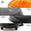 SUPERLEX 750W Waffle Maker Non-Stick Plates Temperature Control & Indicator Light for Home Breakfast