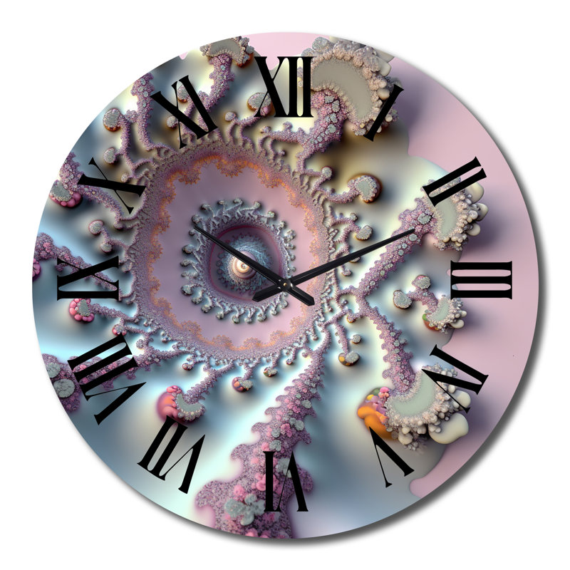 Horloge murale en métal, Grand