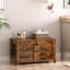 Enclosed Litter Box Enclosure with Lockable Lid-1192879618
