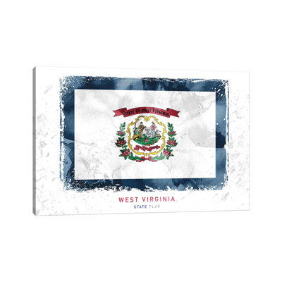 West Virginia par Walldecoraddict - Toile tendue, estampe numérique sur toile tendue