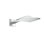 ShowerSolutions Square 2-Jet Showerhead 250 with Showerarm Trim