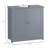 Pedestal Sink Storage Cabinet, Vanity Base Cabinet, Under Sink Bathroom Cabinet with U-shape Cut-Out and Adjustable Internal Shelf-114278899-114278905