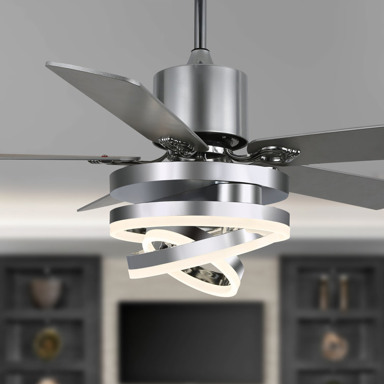 Halas 52'' Ceiling Fan with LED Lights