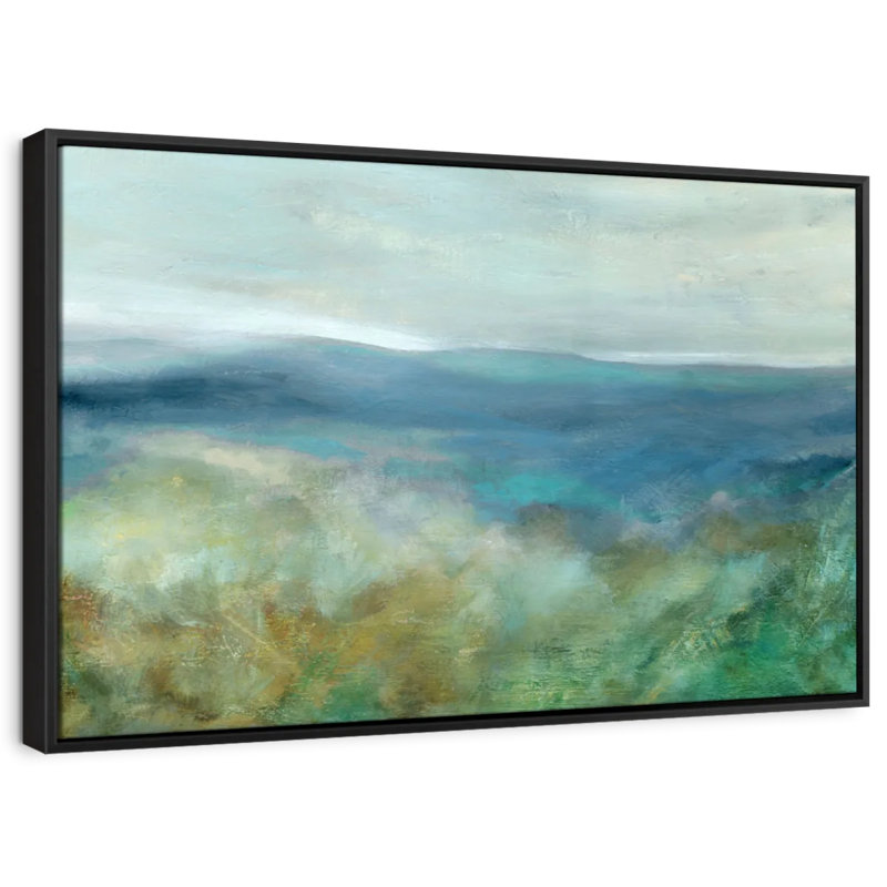 Blue Mountain Overlook Canvas Print, 29" H x 43" W
