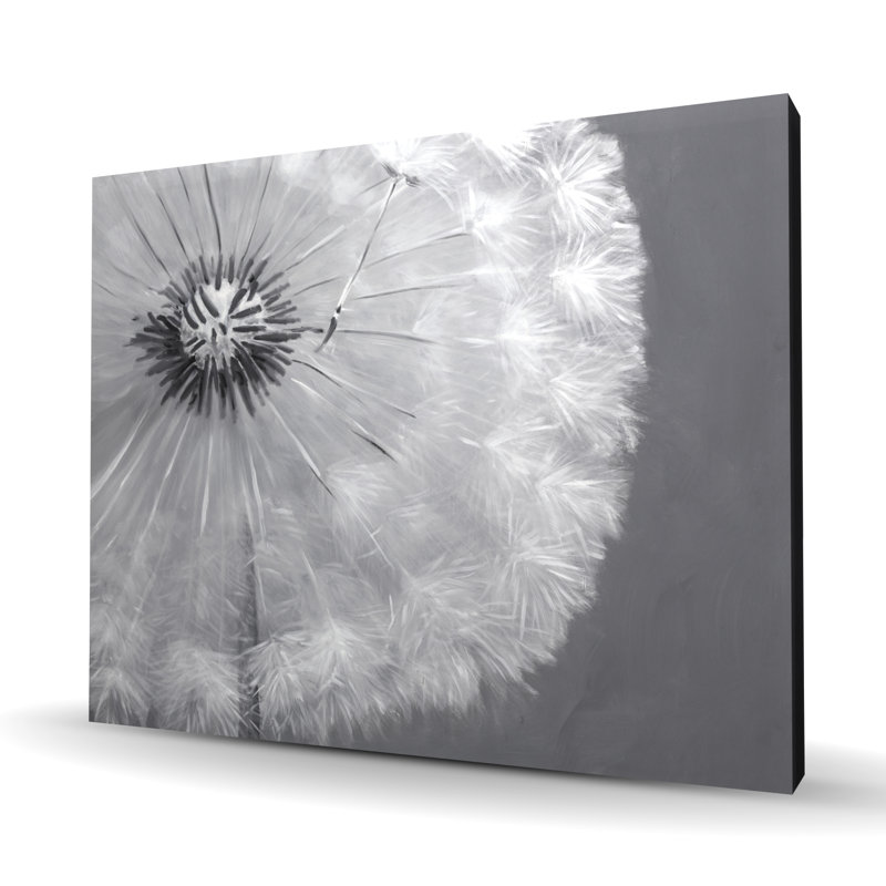 Dandelion Puff Ball - Romantic Botanical Canvas for Home Decor