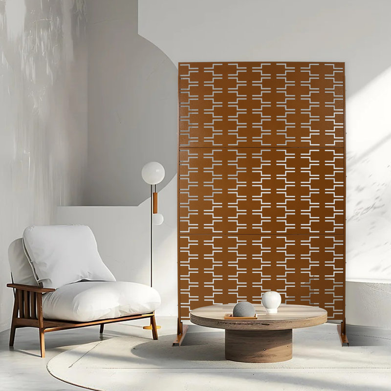 Écran d'intimité pour l'extérieur et l'intérieur, Brun