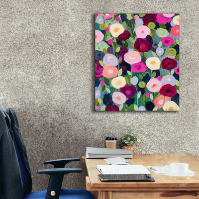 «Night Garden on Canvas» par Carrie Schmitt