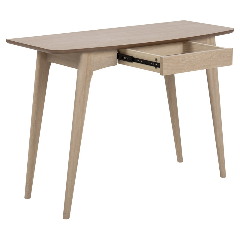 Calera Writing Desk, Bleached Oak