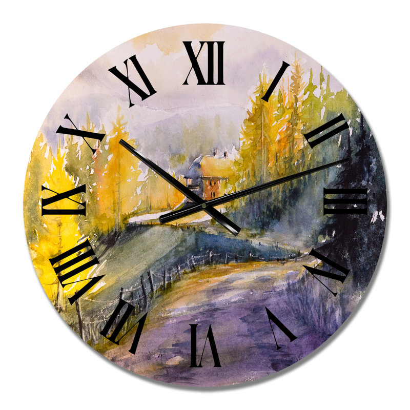 Horloge murale très grande, Moyen
