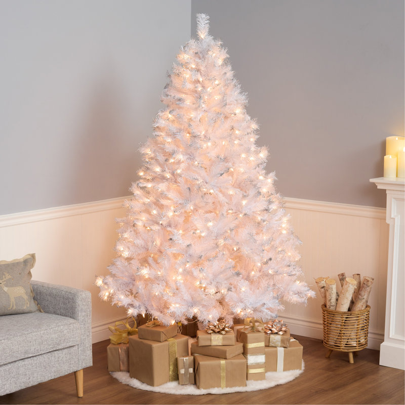 Winchester White 6.5' Fir Artificial Christmas Tree, 7'