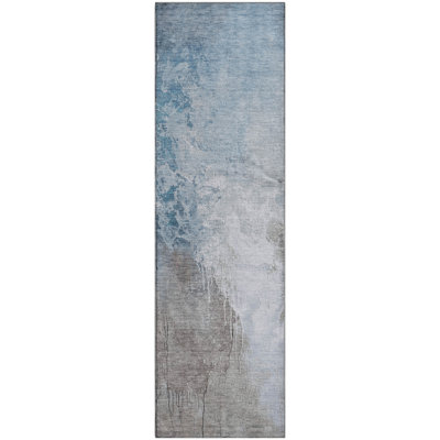 Premium Machine Washable Stallings AMF1842 Abstract Rug
