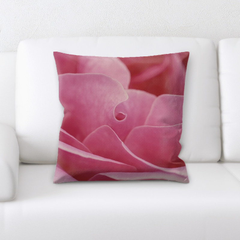 Amher Microsuede Reversible Throw Pillow