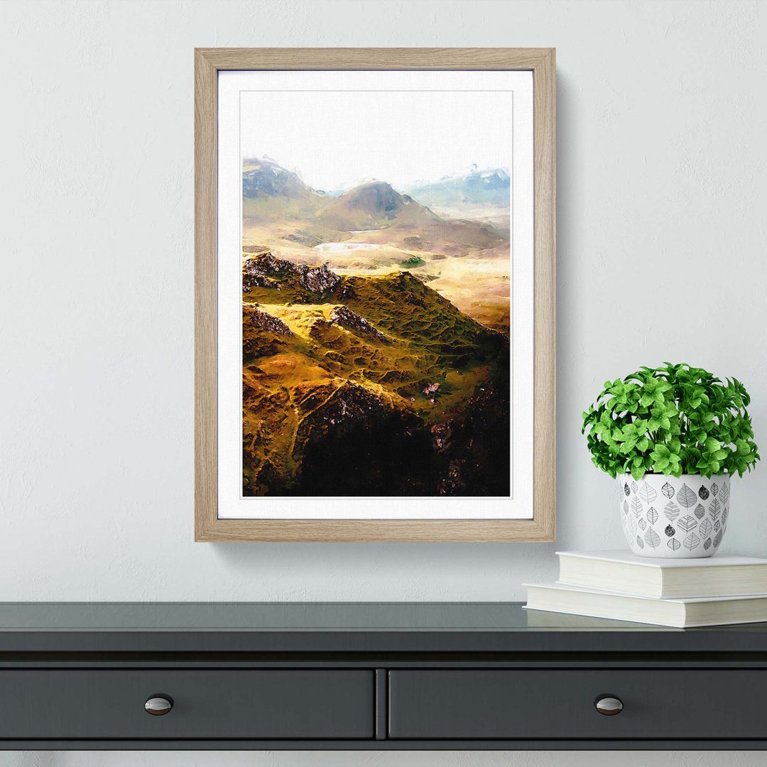 Portree in the Isle of Skye Scotland - Framed Print