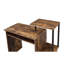 Bureau d'ordinateur en chêne mat patiné noir avec plateau pour clavier et tablette de rangement, l 37 po x P 16 po