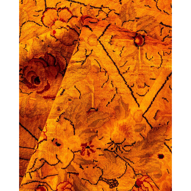 Fine Vibrance One-of-a-Kind 8' 0" X 10' 5" Hand Knotted Area Rug