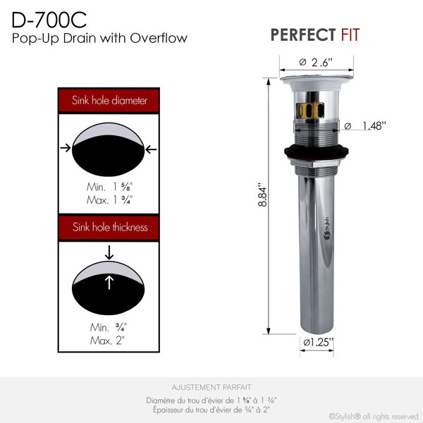 Dimensions du produit