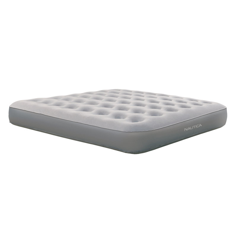 Matelas gonflable gonflable Nautica Sleep Express avec pompe électrique portative et vinyle résistant à la perforation
