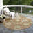 Louis Orange Washable Indoor-Outdoor Rug - -263882509