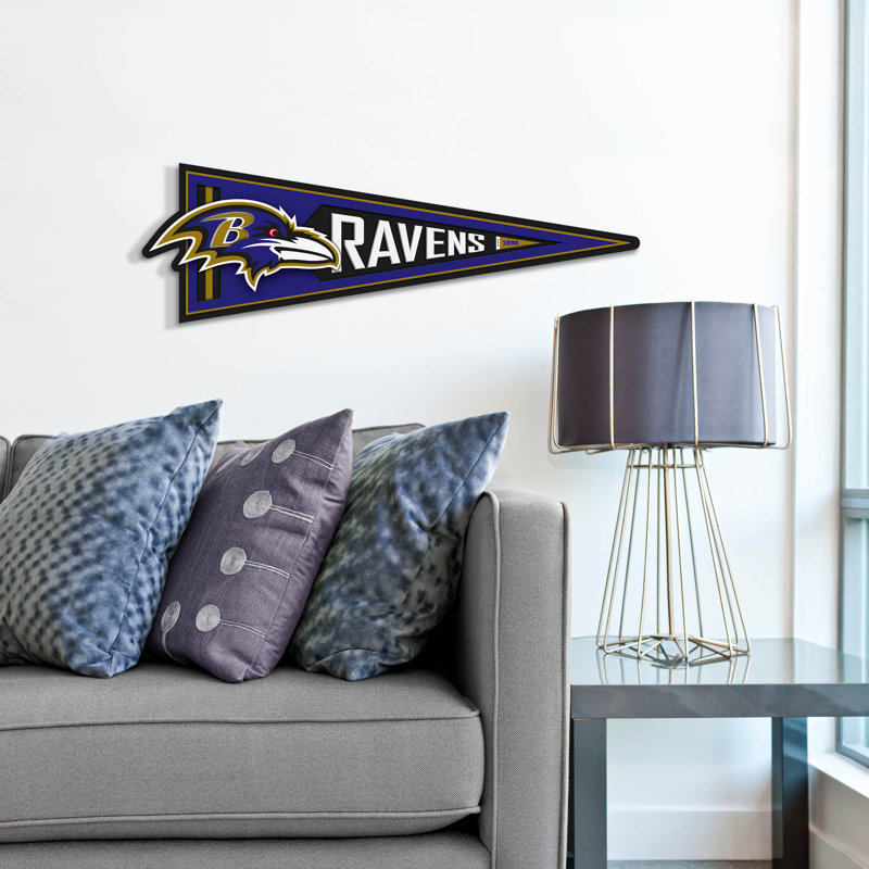 NFL Baltimore Ravens Pennant Sign