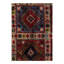 Shaneqwa Plaid Area Rug in Rust