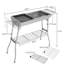Dakota Fields Banisha 100cm W Charcoal Grill