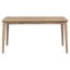 Ensemble de salle à manger 6 pièces de style classique et traditionnel TREXM, comprenant une table de salle à manger, 4 chaises rembourrées et un banc (bois naturel délavé)-973179351-973179344