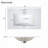 30"Bathroom Vanity with Ceramic Sink-404104180