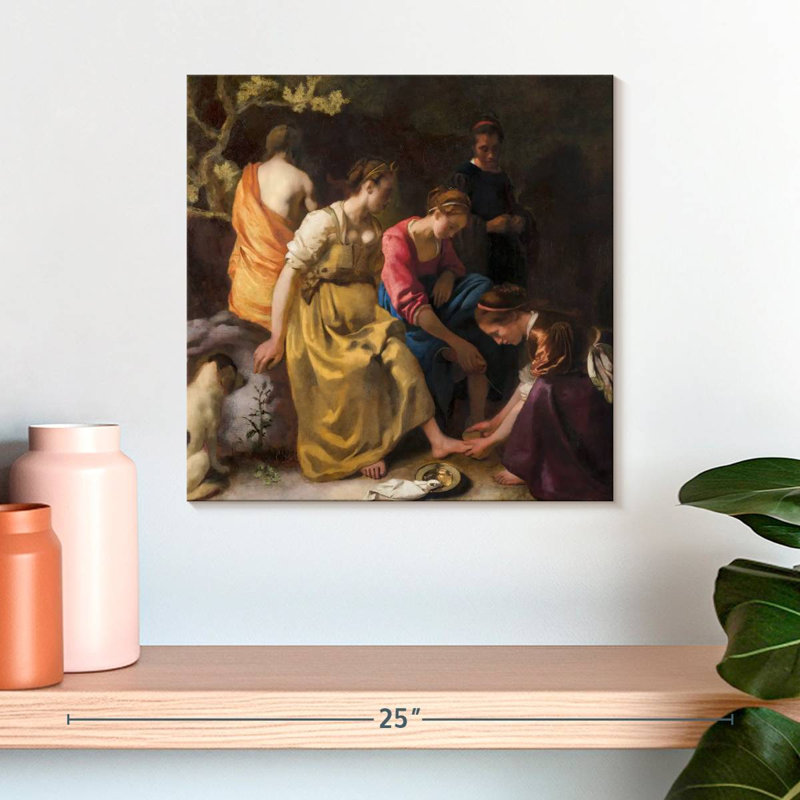 Diane et ses nymphes 1653-1654, H 16 po x l 16 po