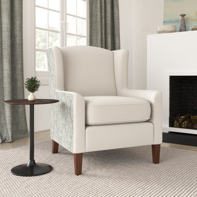 Fauteuil à oreilles en polyester 29 po