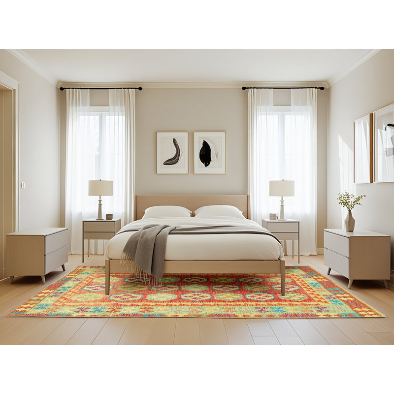 Gibsonville Oriental Indoor Rug, Rectangle 5' x 8'