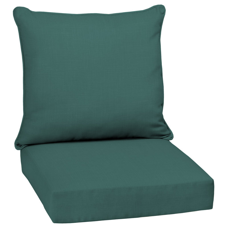 ARDEN Outdoor Chaise Lounge 3.5" Cushion, Dark Green