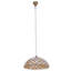 Isaiah 1 - Light Brown Dome Pendant