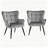 Modern Mid Century Accent Chair With Backrest & Metal Legs-1648502270