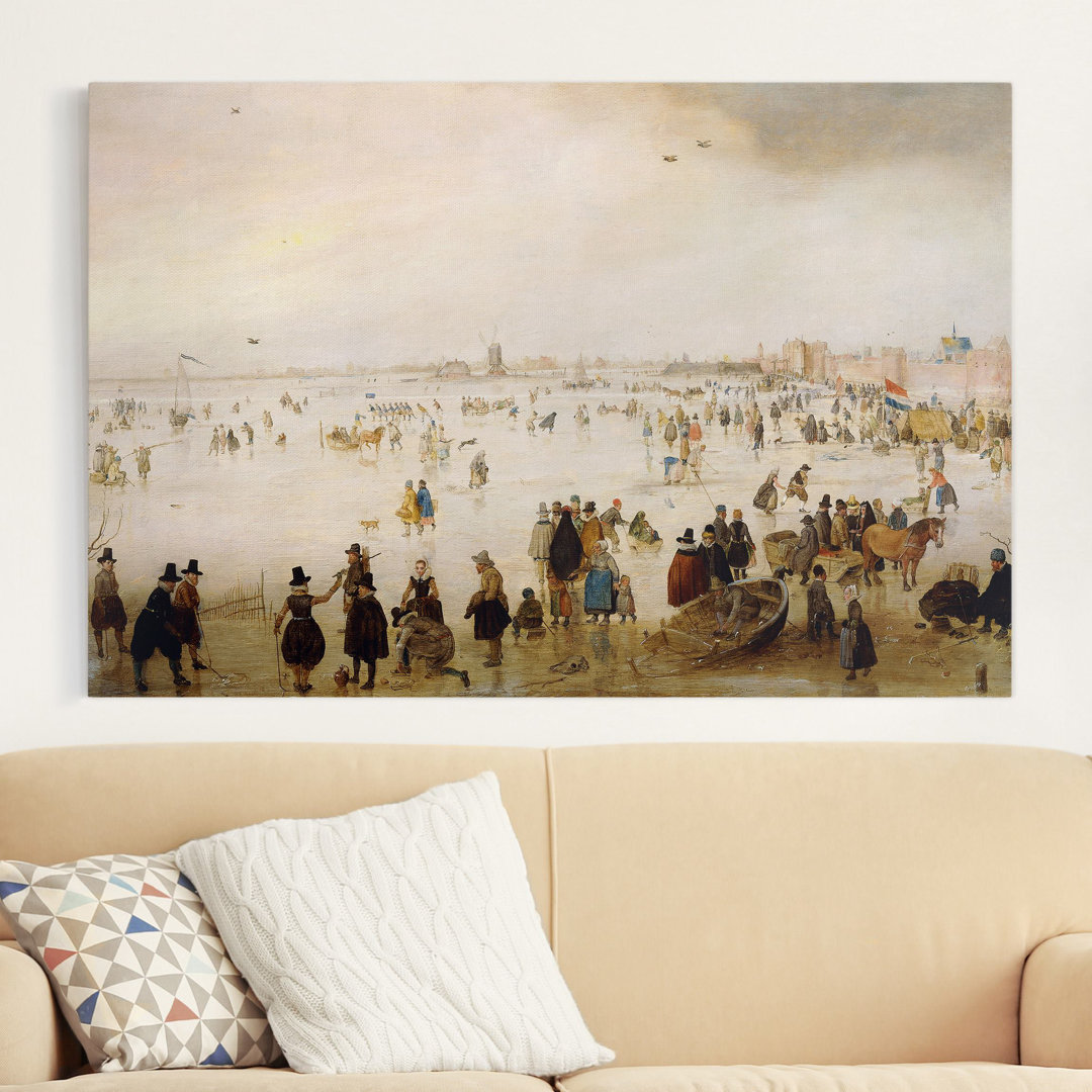 Leinwandbild Broederpoort von Hendrick Avercamp