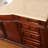 60 " W Freestanding Standard Free Standing Single Double Single Vanity Bathroom Vanity With Marble Top